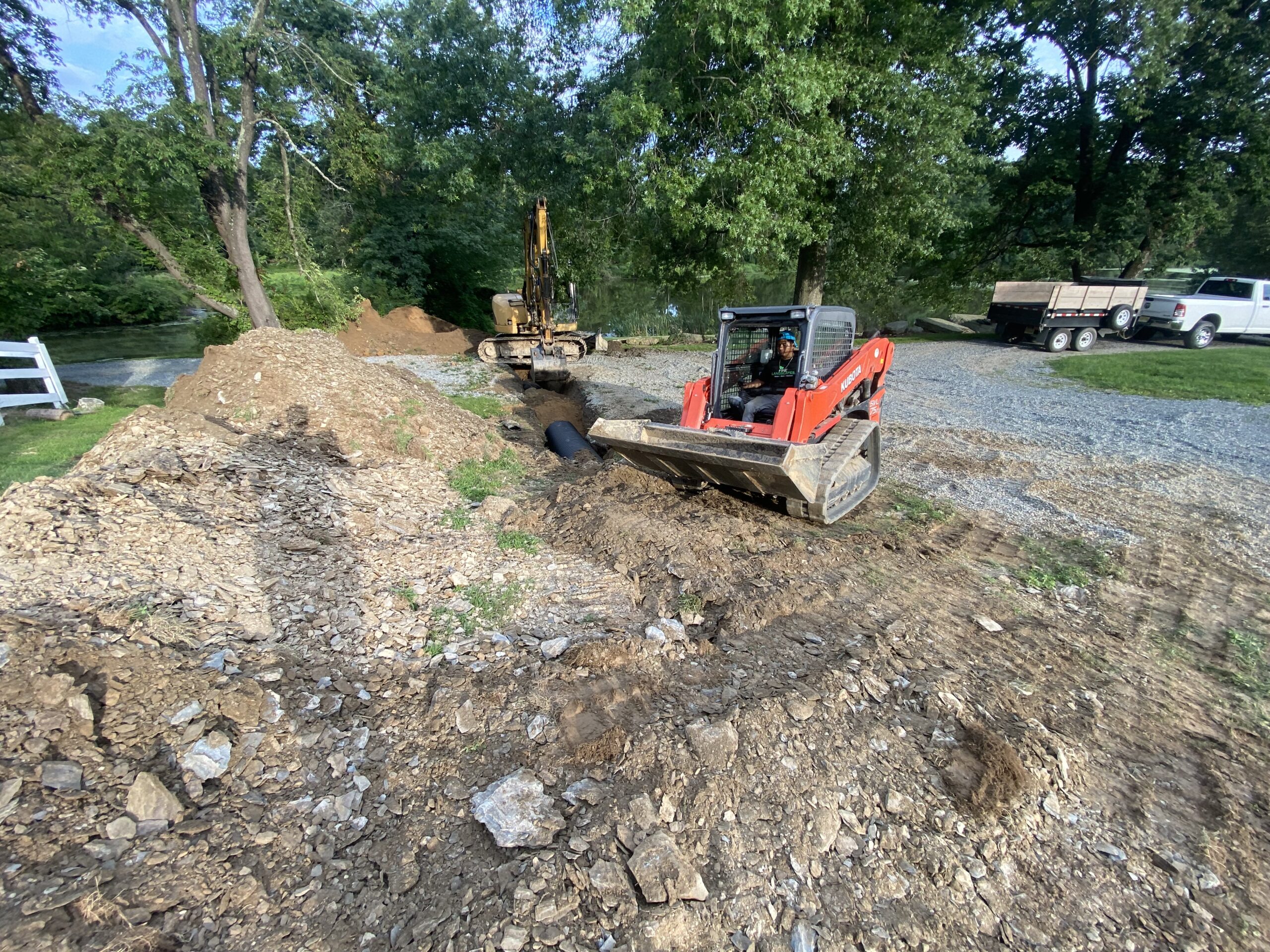 Drainage in new jersey, blairstown nj drainage expert